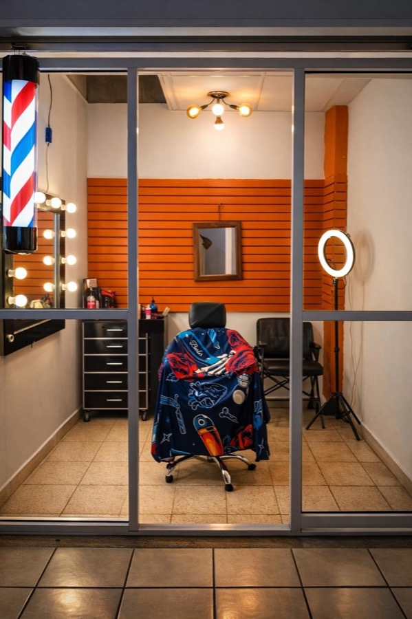 Estación de barbería